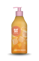 EAT MY shower gel clementine aranciata - EAT MY гель для душа "Мандариновая содовая", 400 мл, дозатор